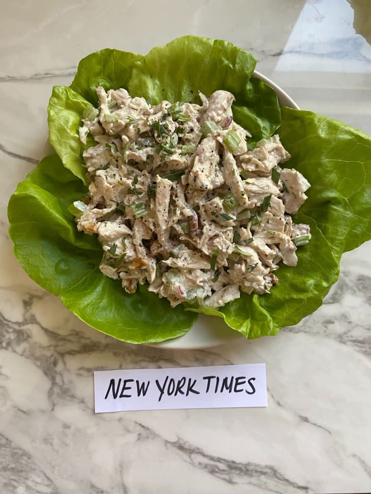 I Tried The New York Times' Best Chicken Salad Recipe The Kitchn