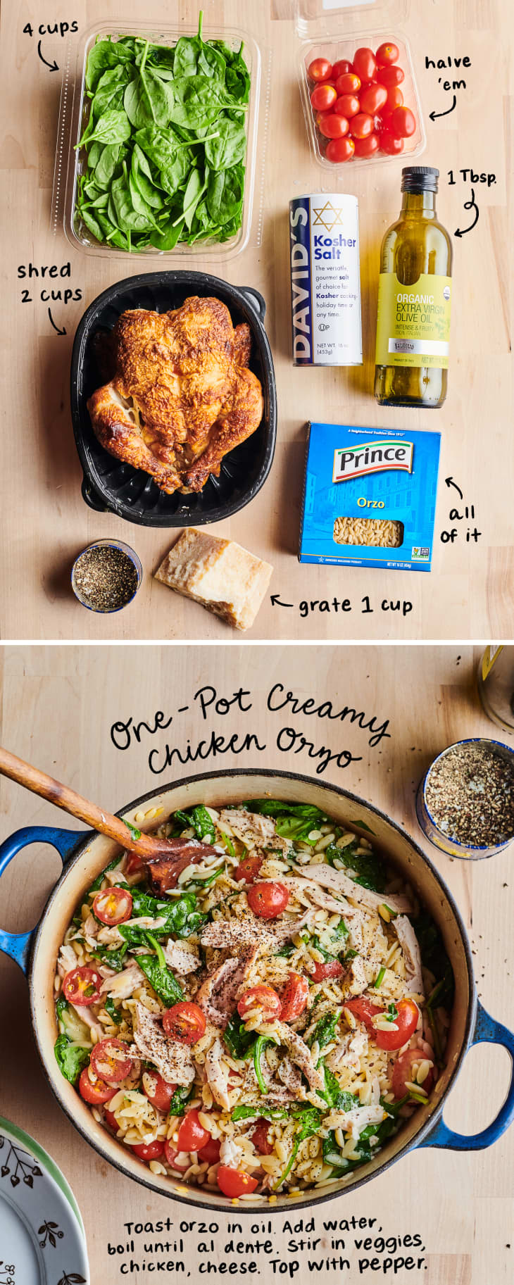 One pot rotisserie chicken recipes discount