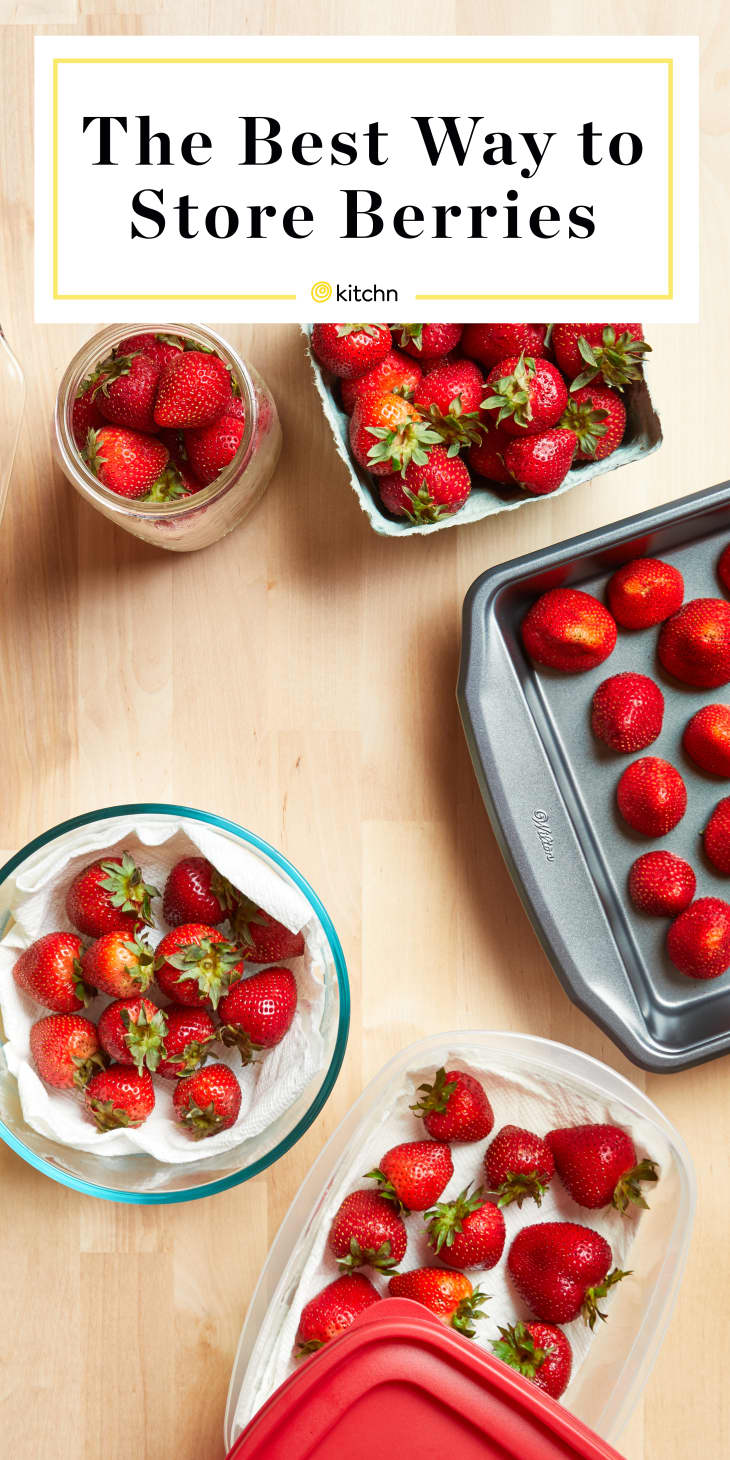 We Tried 7 Methods for Storing Berries and the Winner Outlasted Them
