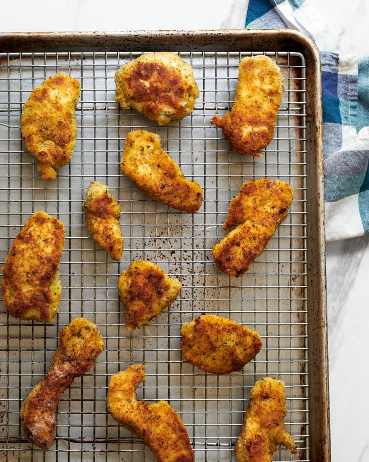 I Tried Ina Garten's Parmesan Chicken Sticks | Kitchn