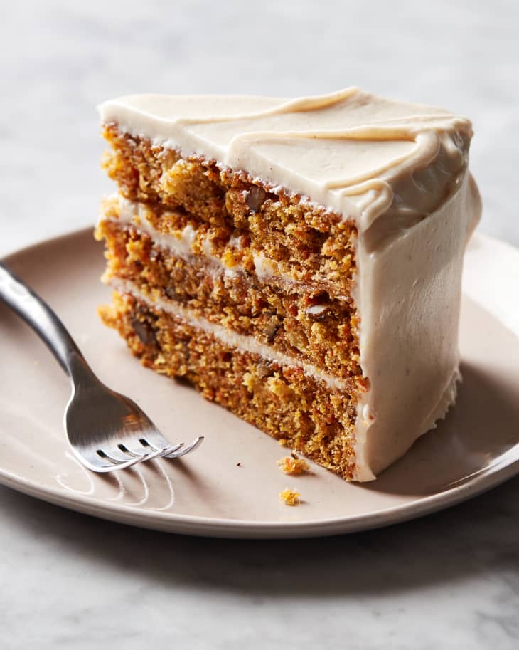 Carrot Cake ingredients
