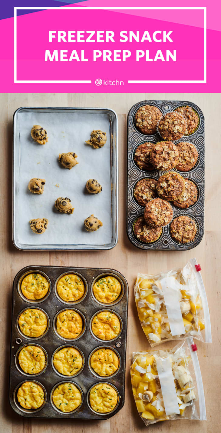 How to Prep Two Week's of Filling Freezer Snacks for the Whole Family The Kitchn