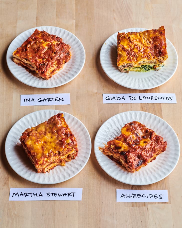 We Tried 4 Famous Lasagna Recipes and the Winner Blew the Competition ...