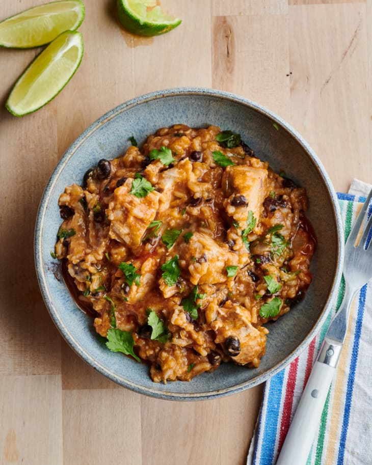 Instant Pot Weeknight Chicken Enchilada Bowls | The Kitchn