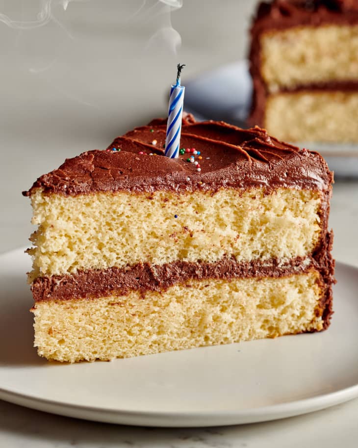 I Tried King Arthur's Classic Birthday Cake Recipe | The Kitchn