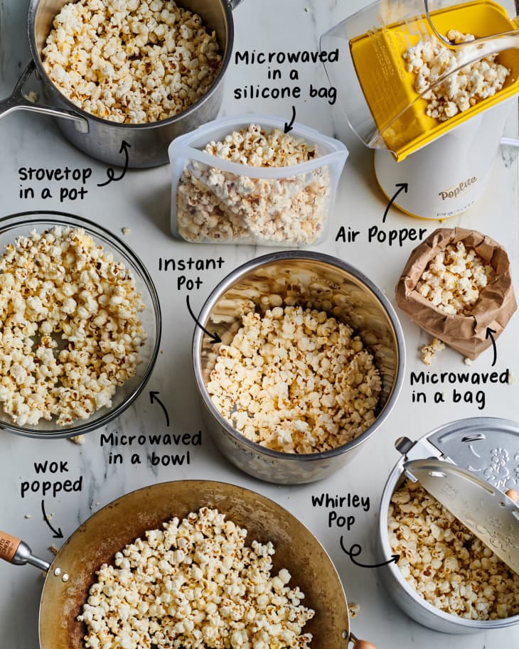 Popping popcorn discount