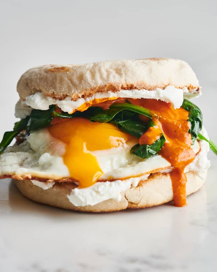 The Ultimate Vegetarian Breakfast Sandwich Recipe Kitchn