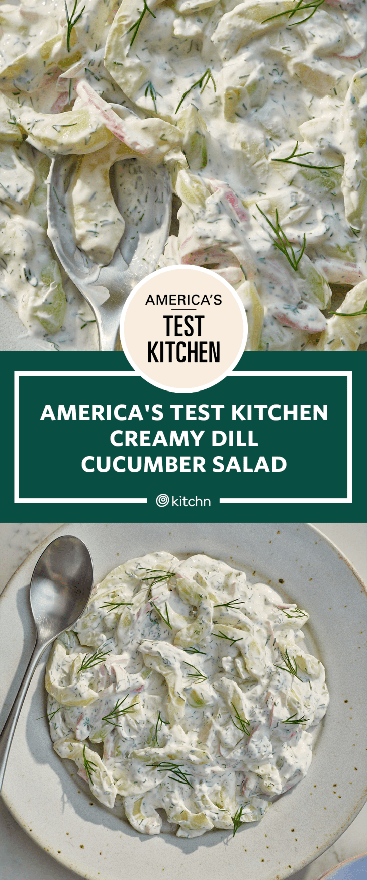 I Tried America's Test Kitchen's Creamy Dill Cucumber Salad The Kitchn