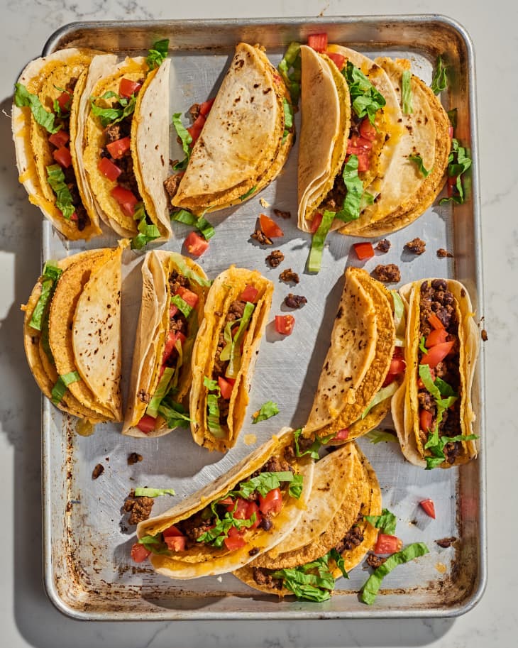 Cheesy Gordita CrunchInspired Beef Tacos Recipe (Taco Bell Copycat