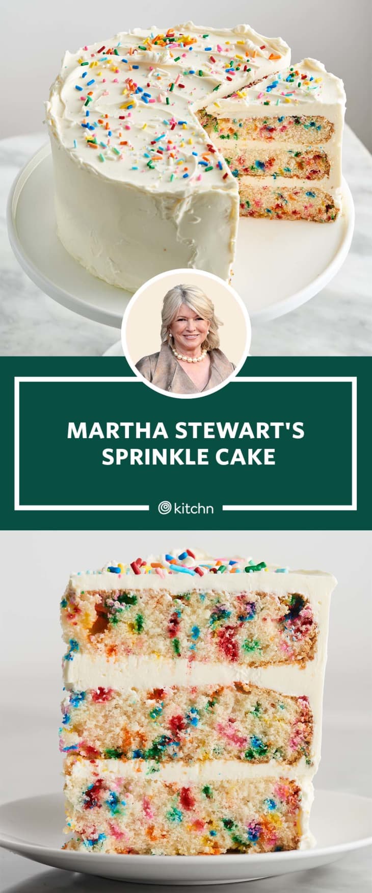 I Tried Martha Stewart's Sprinkle Cake Recipe The Kitchn