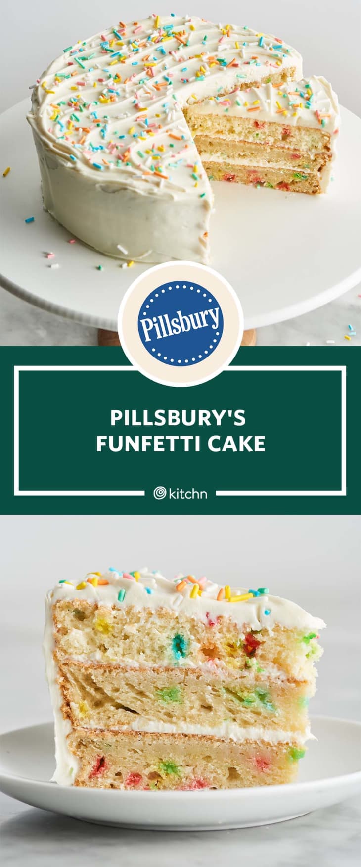 I Tried Pillsbury S Funfetti Layer Cake Recipe The Kitchn