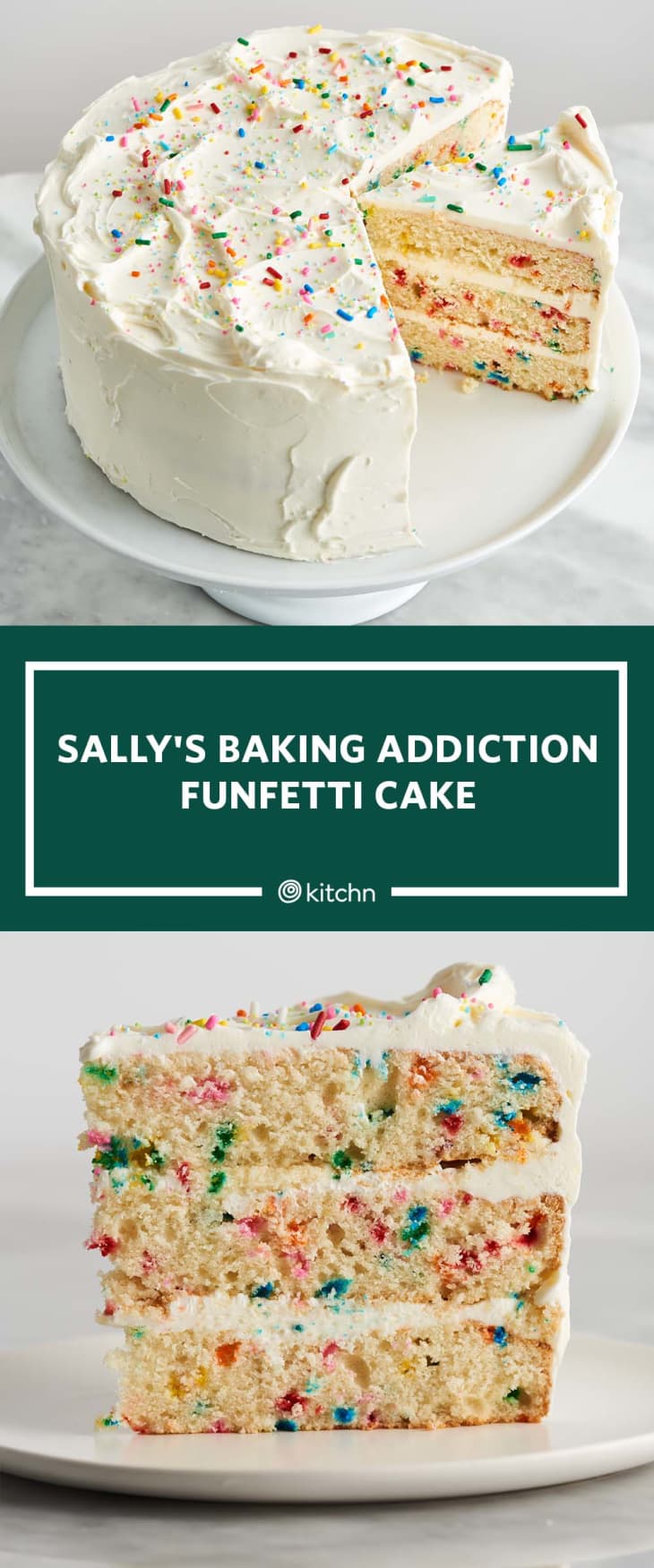 I Tried Sally's Baking Addiction's Funfetti Layer Cake Recipe The Kitchn