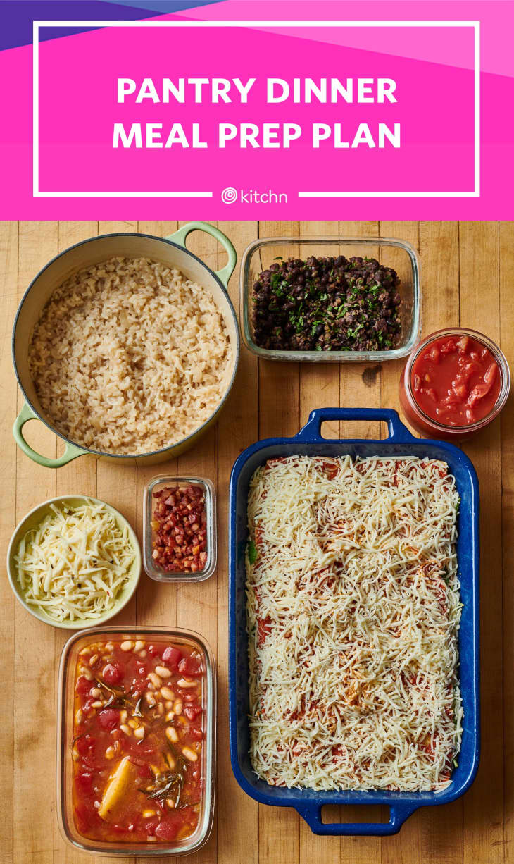 Meal Prep Plan A Week of PantryFriendly Dinners The Kitchn