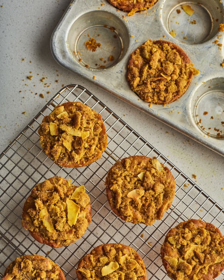 Curry Kabocha Crumble Muffins Recipe The Kitchn