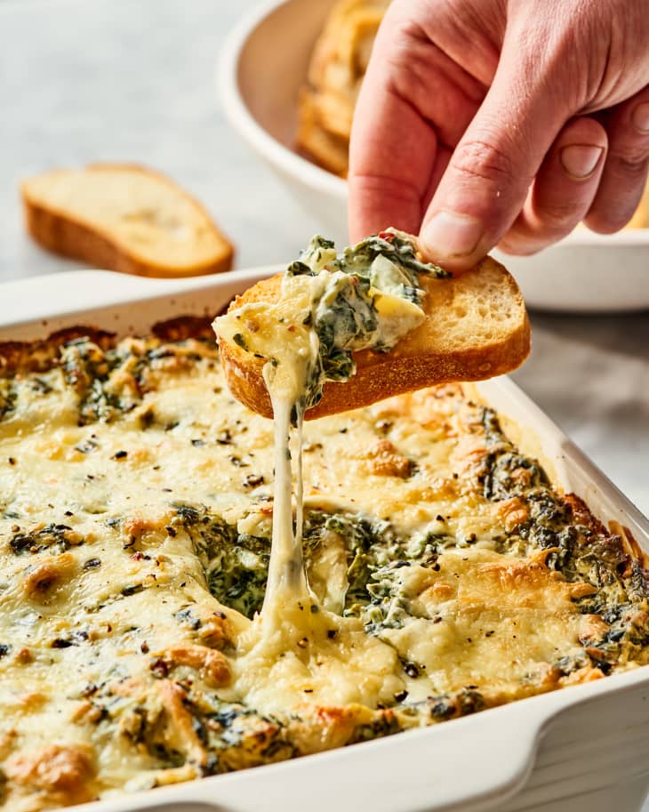 I Tried 4 Famous Spinach Artichoke Dip Recipes The Kitchn