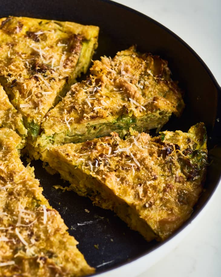 Smoky Brussels Sprouts Frittata Recipe The Kitchn