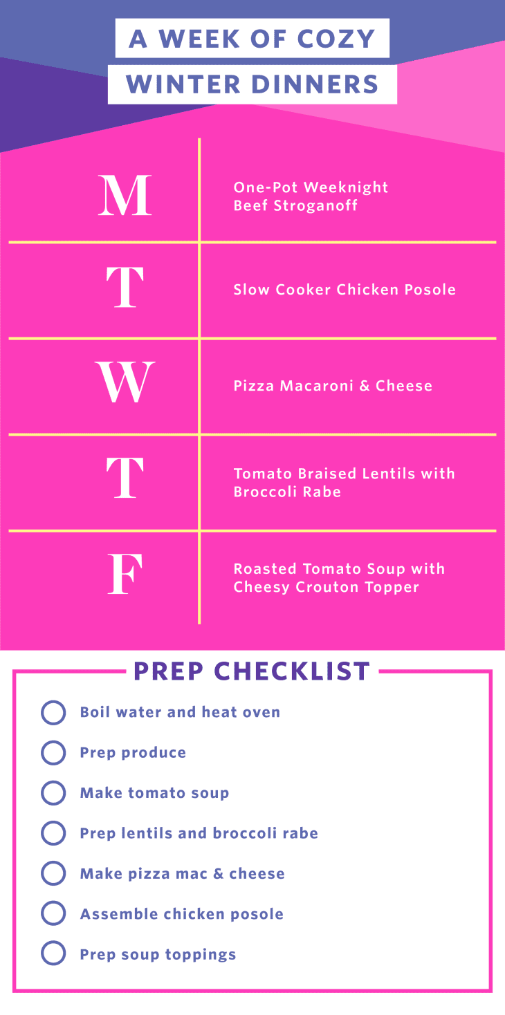 How I Prep for a Week of Comforting Dinners | Cubby