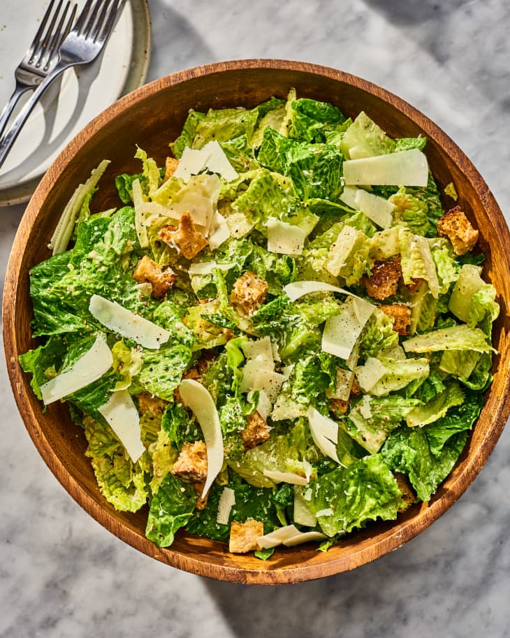 I Tried 4 Popular Caesar Salad Recipes and Found the Best One The Kitchn