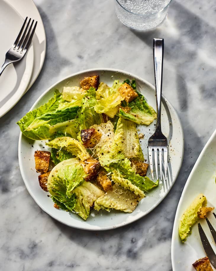 I Tried Serious Eats' Caesar Salad Recipe The Kitchn