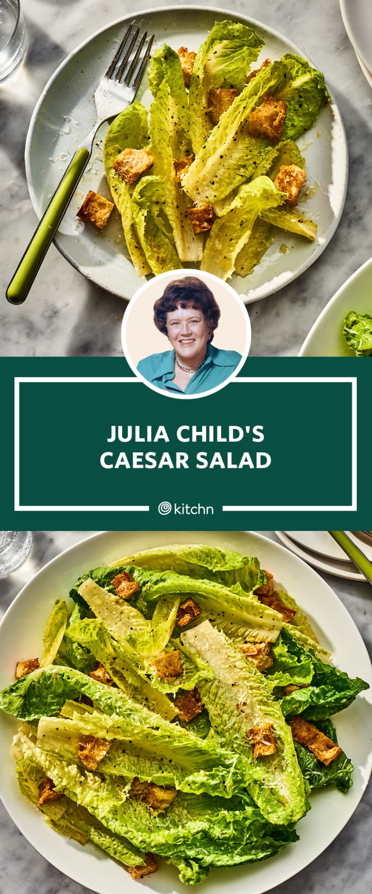I Tried Julia Child's Caesar Salad Recipe The Kitchn