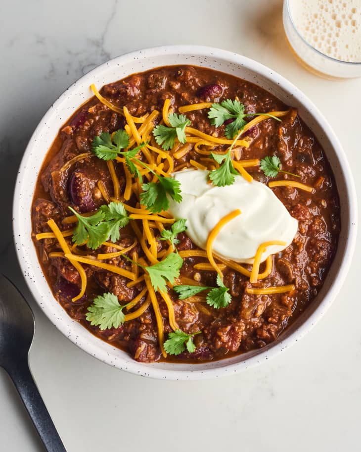 I Tried Pinch of Yum's Vegetarian Chili Recipe The Kitchn