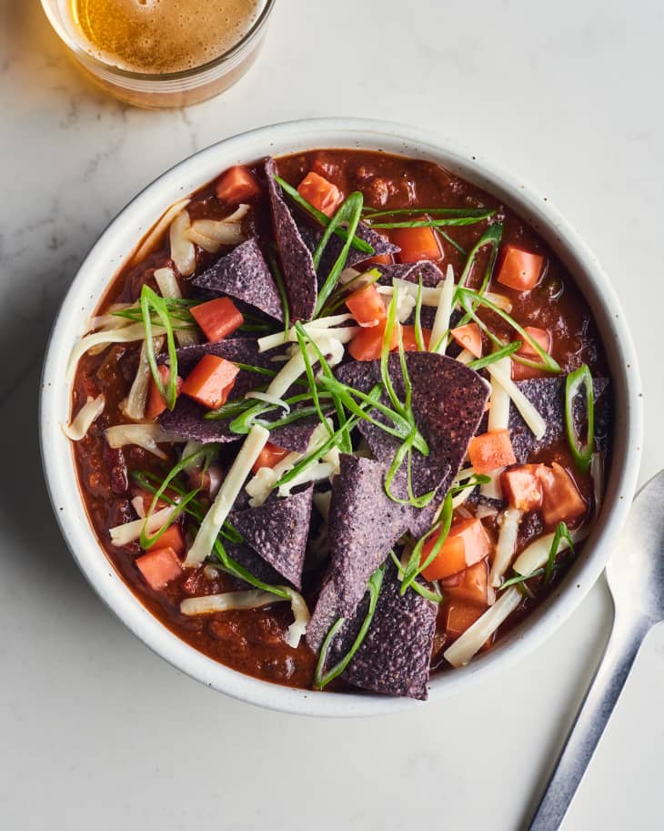I Tried Rachael Ray's VegHead ThreeBean Chili The Kitchn