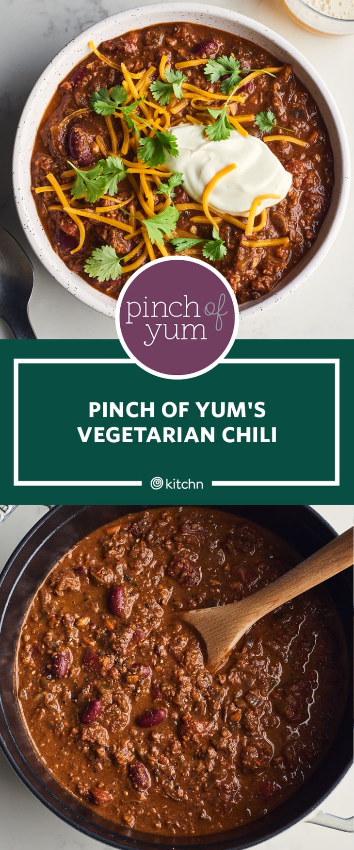 I Tried Pinch of Yum's Vegetarian Chili Recipe | The Kitchn