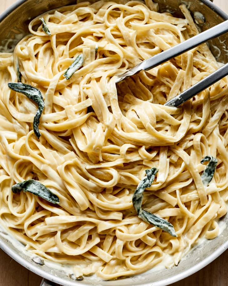 I Tried Lidia Bastianich's Fettucine Alfredo Recipe The Kitchn