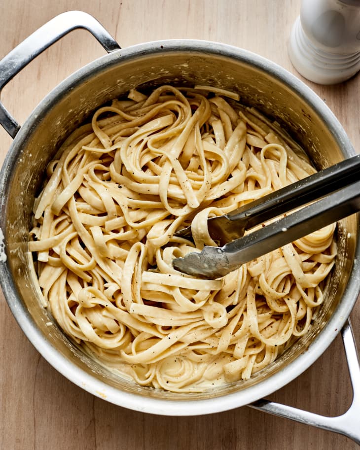 I Tried Taste of Home's Fettuccine Alfredo Recipe The Kitchn