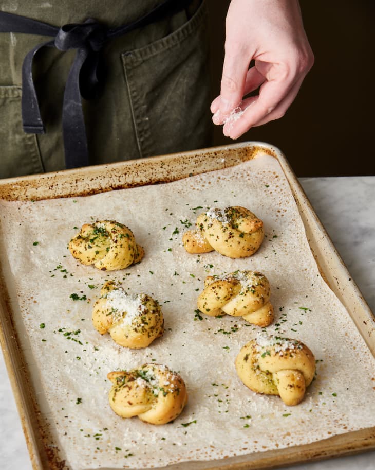 How to Make Garlic Knots (StepbyStep, with Photos) The Kitchn