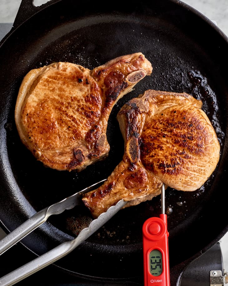 How To Make Easy PanFried Pork Chops on the Stove The Kitchn