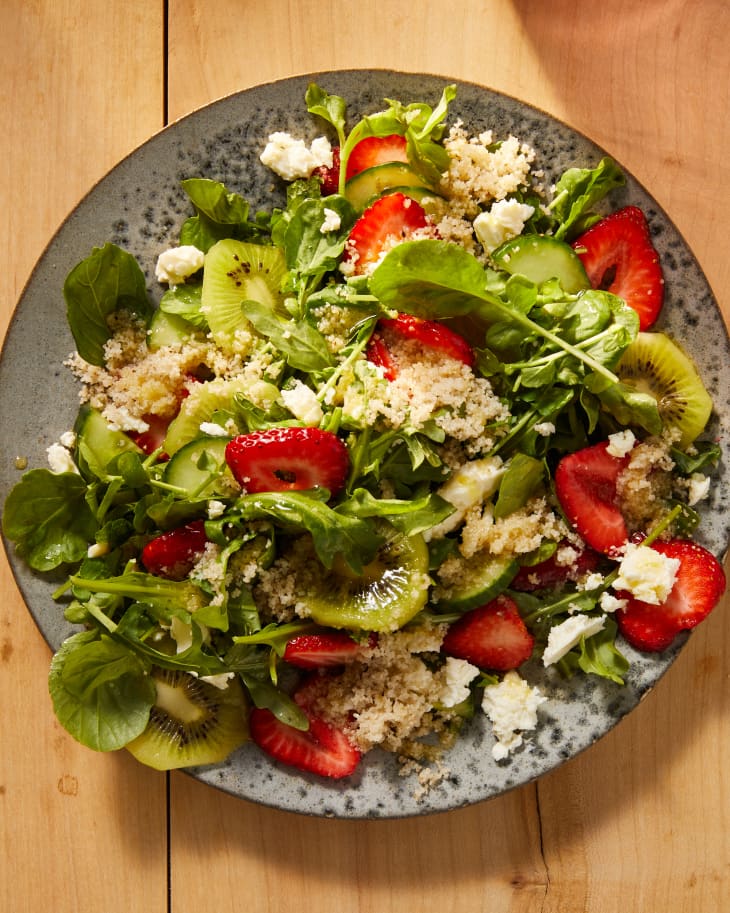 Fonio Salad Recipe (with Strawberries) | Kitchn
