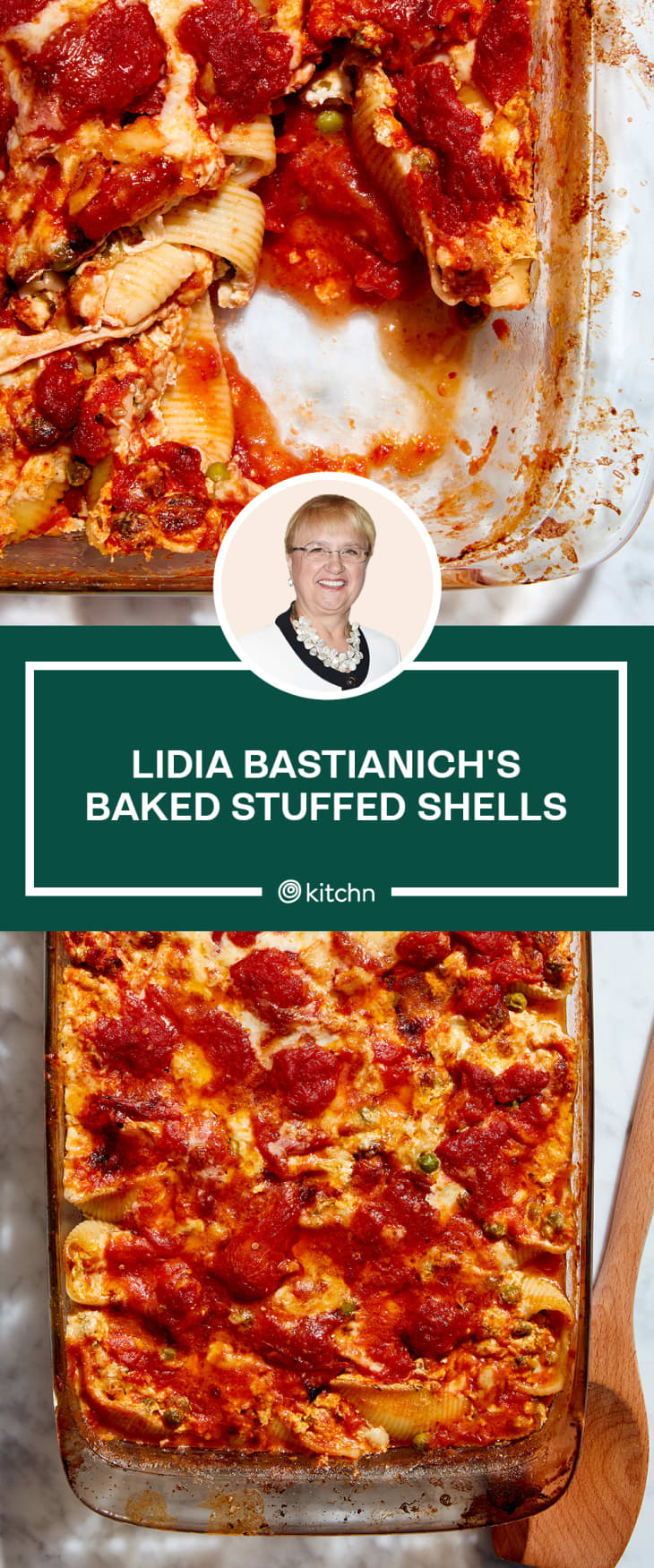 Lidia Bastianich's Baked Stuffed Shells Recipe (Review) The Kitchn