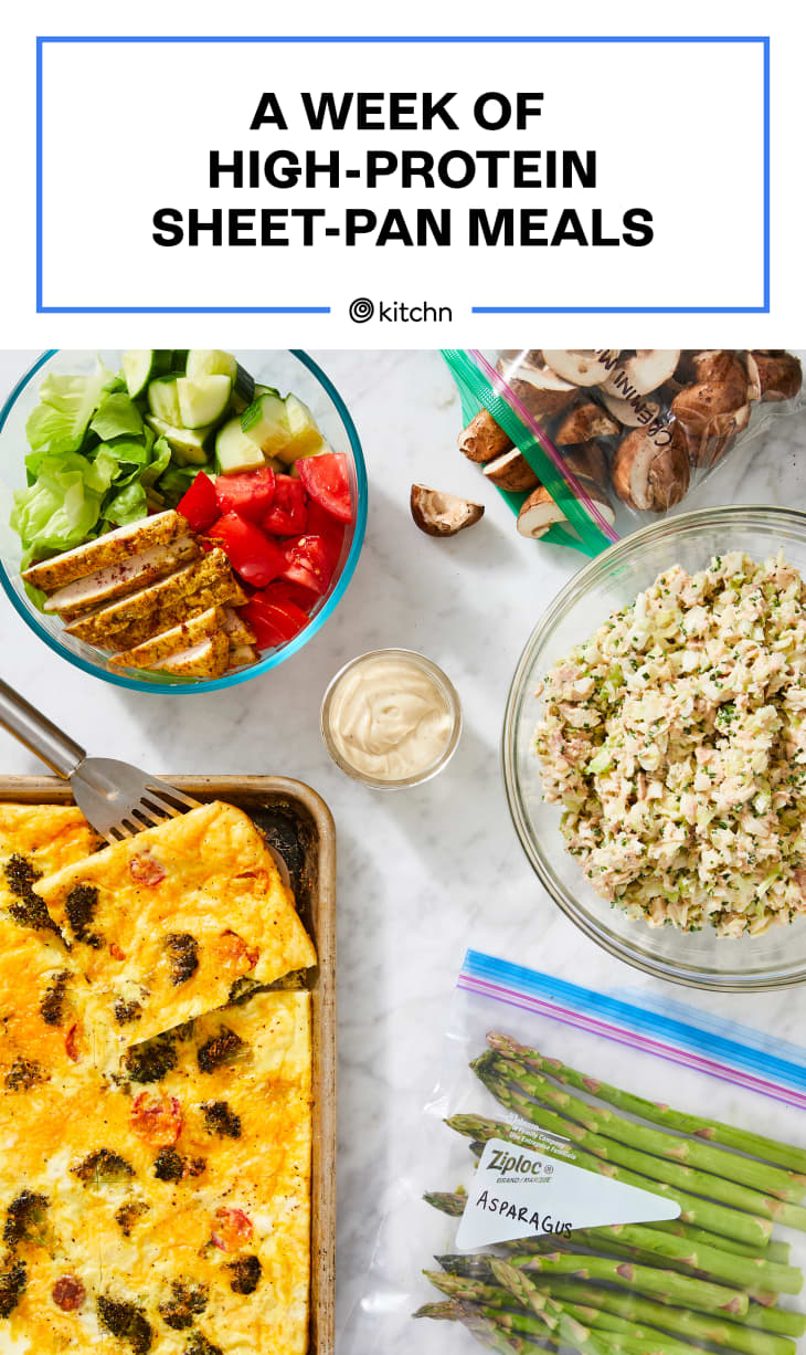 How I Prep a Week of Low-Carb, High-Protein, Sheet Pan Meals | The Kitchn