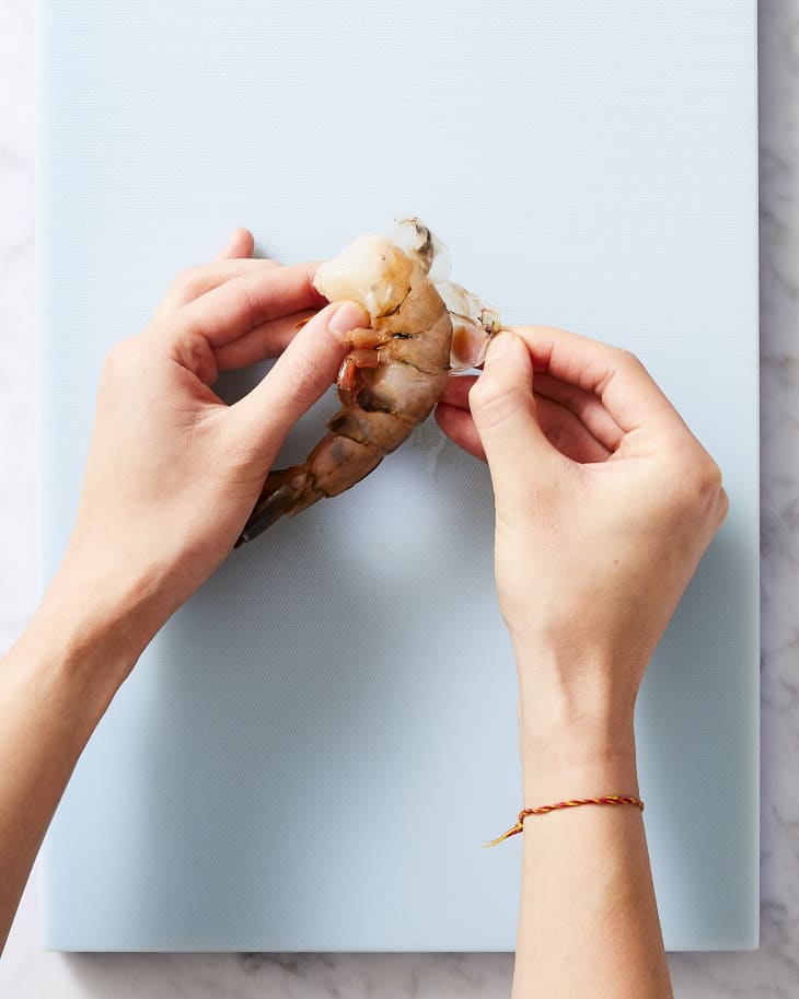 How to Butterfly Shrimp The Easiest Method The Kitchn