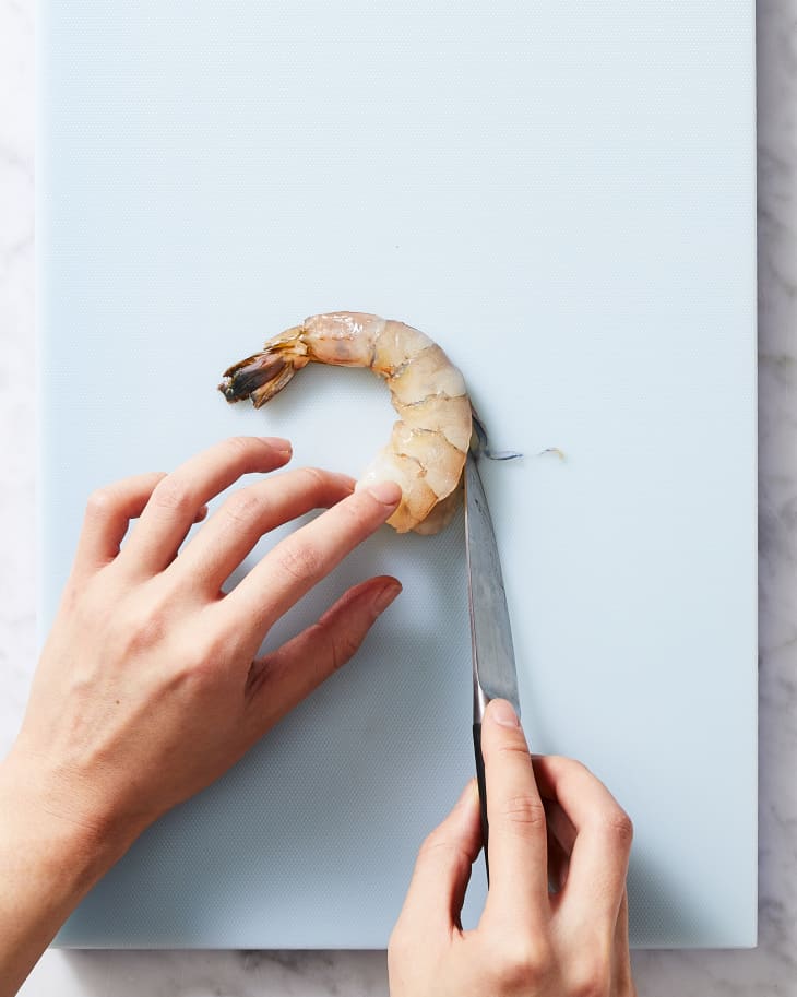 How to Butterfly Shrimp The Easiest Method The Kitchn