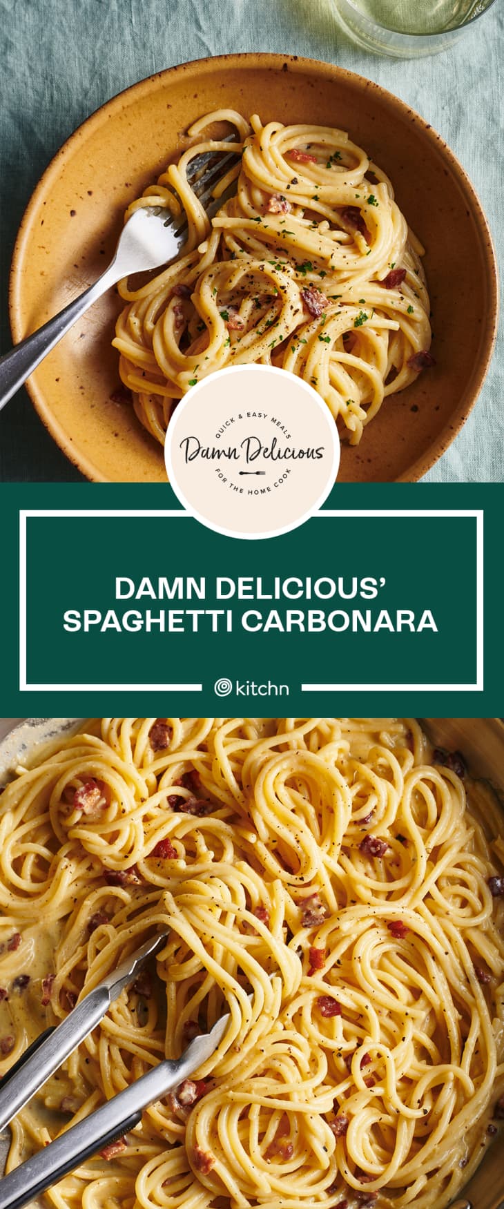 Damn Delicious Spaghetti Carbonara Recipe The Kitchn