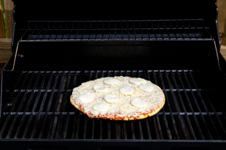 How to Grill Frozen Pizza The Kitchn