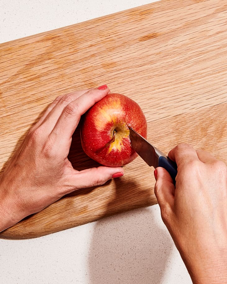 How to Core an Apple Without a Corer The Kitchn