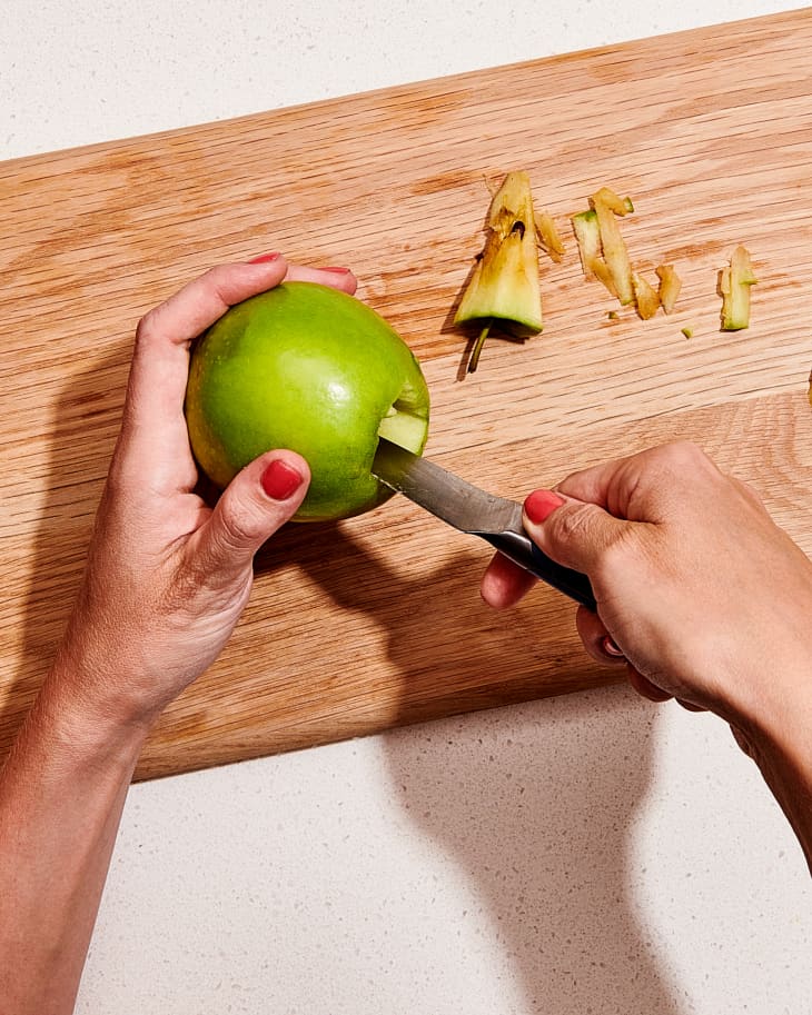 Apple hot sale coring device