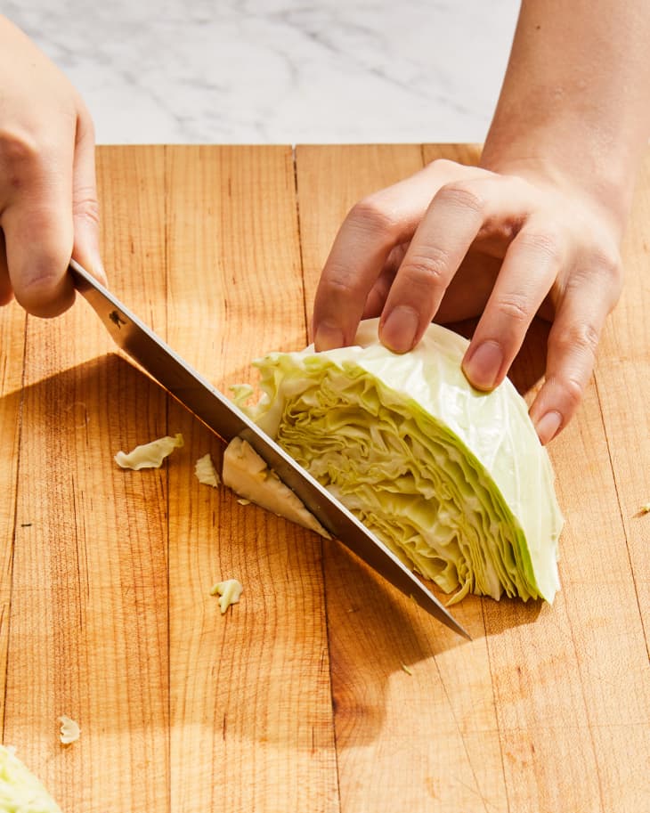 How to Cut Cabbage The Easiest Methods The Kitchn