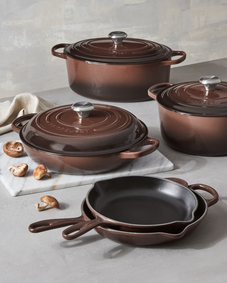 Le Creuset Launches Ganache, a Decadent New Dessert-Inspired Hue