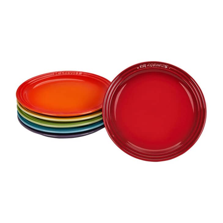 Le creuset rainbow on sale plates