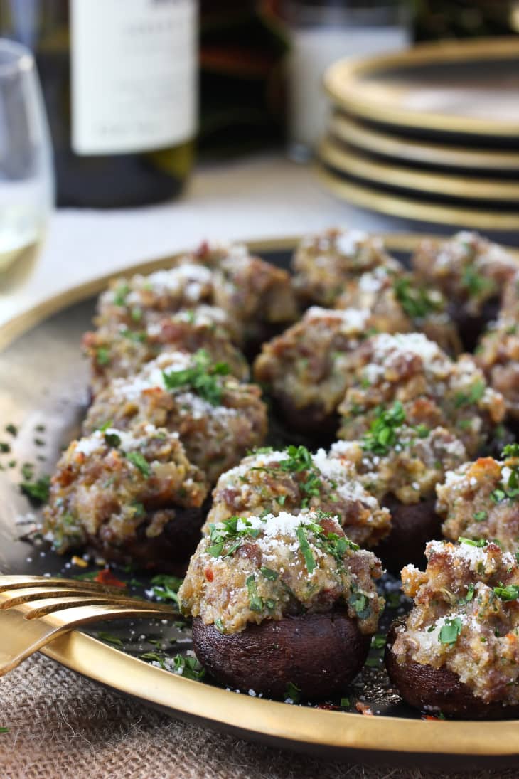 Sausage Stuffed Mushrooms | Kitchn