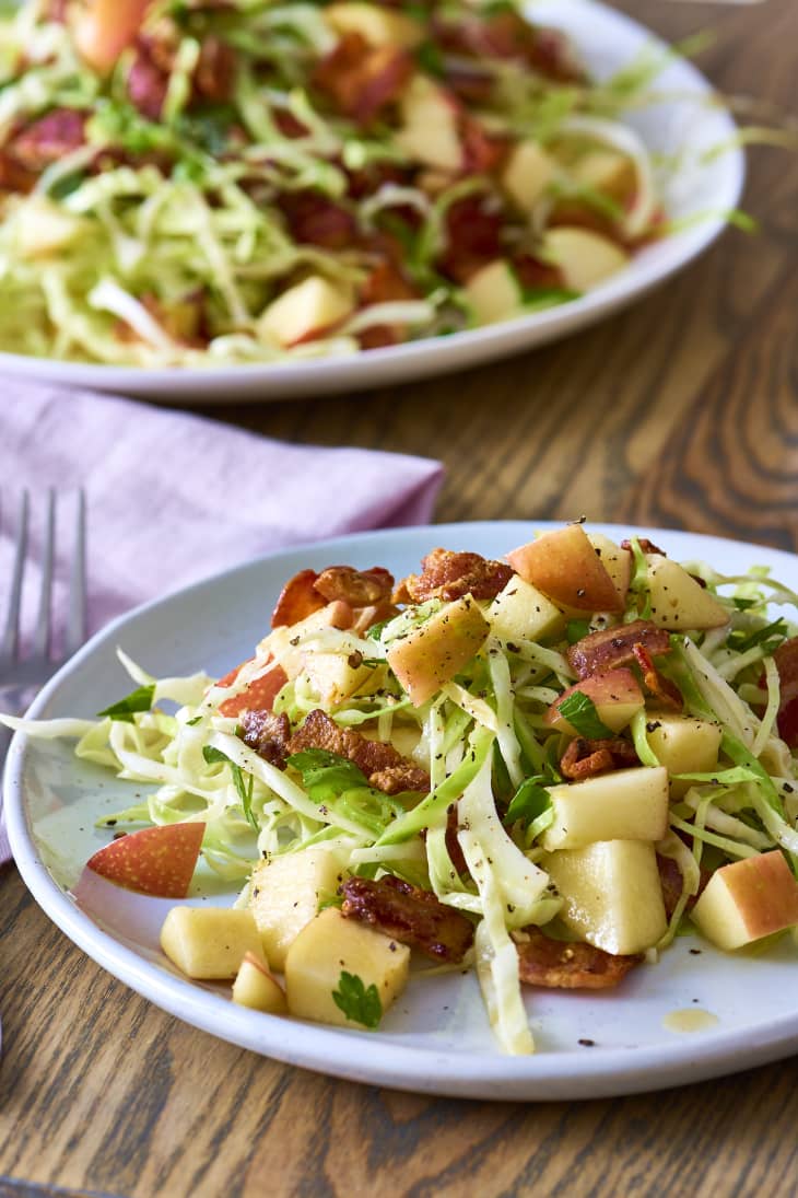 Recipe AppleBacon Slaw The Kitchn