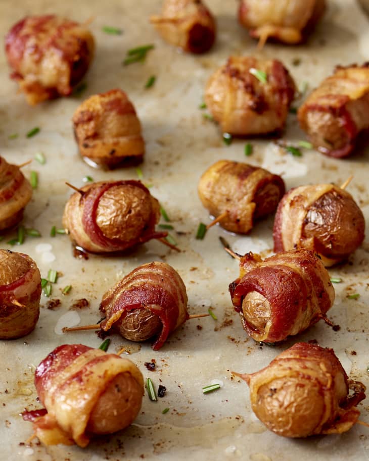 BaconWrapped Potato Bites Recipe (Easy) The Kitchn