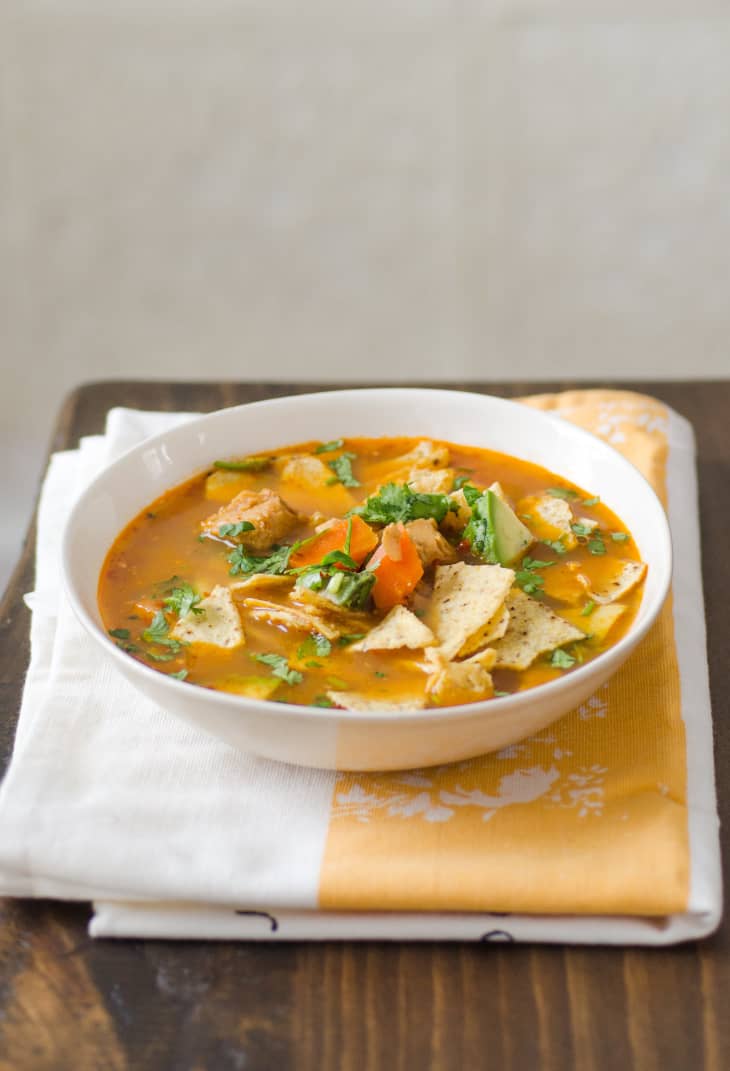 Recipe: Turkey Tortilla Soup | The Kitchn