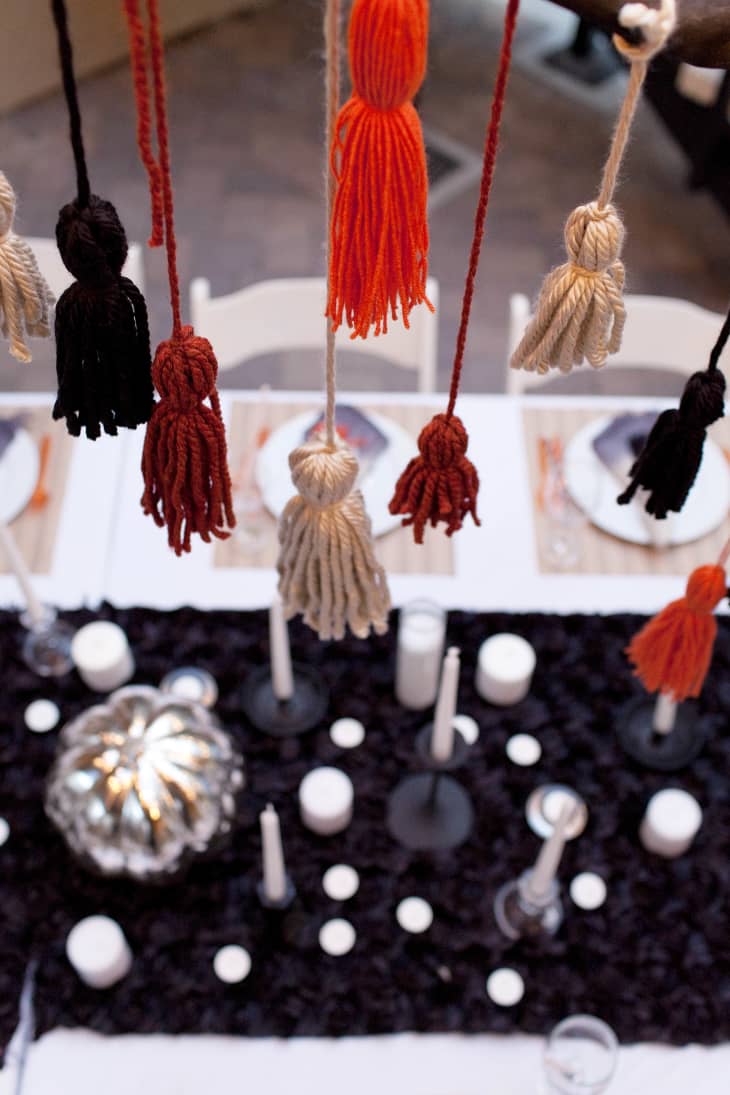 Build a Crafty Outdoor Chandelier for Halloween Kitchn