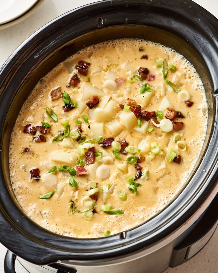 Easy Slow Cooker Potato Soup Recipe | The Kitchn