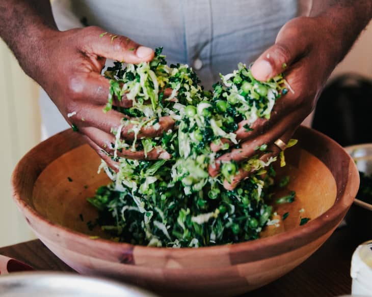 Recipe Bryant Terry’s Napa Cabbage & Kale Coleslaw with Creamy Miso
